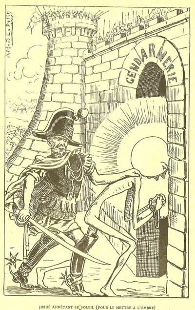 Gros-Jean et son cure』に掲載されたアルフレッド・ル・ピート（1841-1909）のイラスト 作： Alfred Le Petit
