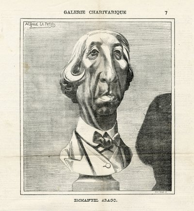 Le Charivari』に掲載されたアルフレッド・ル・ペテ（1841-1909）のイラスト 作： Alfred Le Petit