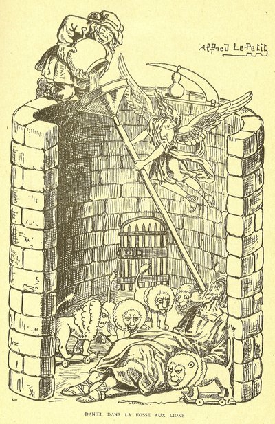 アルフレッド・ル・プティット（1841-1909）のグロス・ジャンとその教区のイラスト 作： Alfred Le Petit
