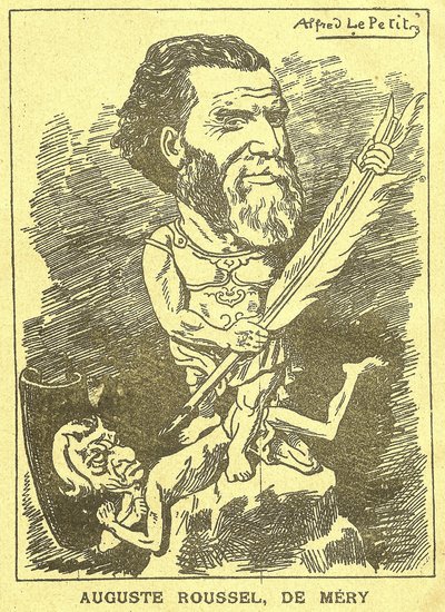 Gros-Jean et son cure』に掲載されているAlfred Le Petitty（1841-1909）のイラスト。 作： Alfred Le Petit