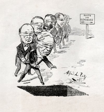 Reformes en France.フランスの改革 作： Alfred Le Petit