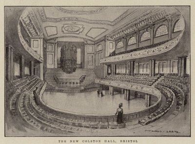 新しいコルストンホール、ブリストル 作： Alfred Leete