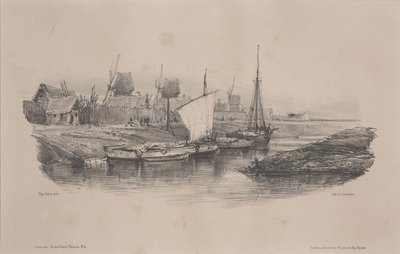 運河銀行、バス＝ブルターニュ 作： Alfred Leon Lemercier