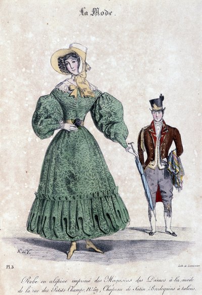 フェミニンとマスキュリンなファッション 作： Alfred Leon Lemercier