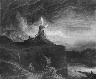 ミル、c1890、1911 作： Alfred Louis Brunet Debaines