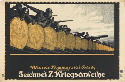 1917 年、第 7 回戦争ローンを購読します。 作： Alfred Offner