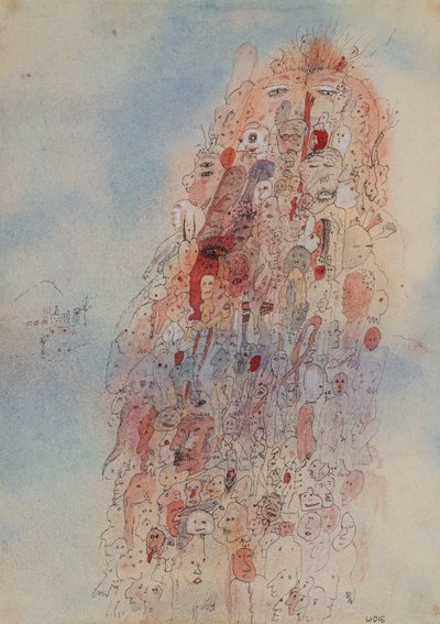 群衆 作： Alfred Otto Wolfgang Schulze Wols
