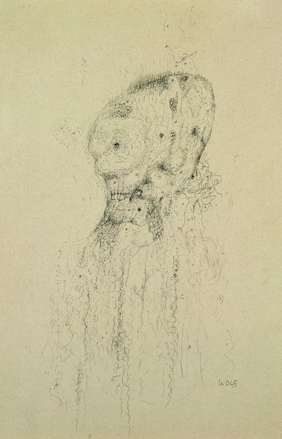 孤独な人または考える人 作： Alfred Otto Wolfgang Schulze Wols
