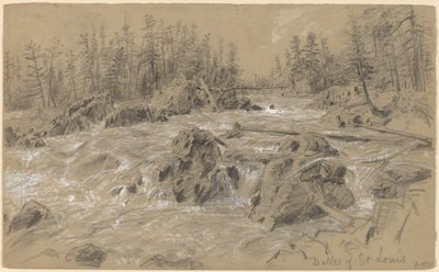 セントルイスのダレス 作： Alfred R. Waud