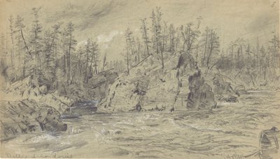 セントルイスのダレス 作： Alfred R. Waud