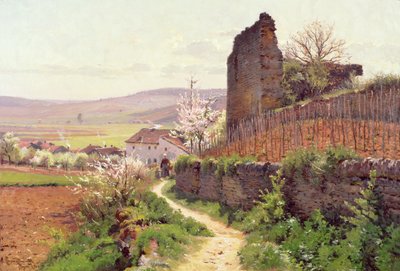 風景 作： Alfred Renaudin