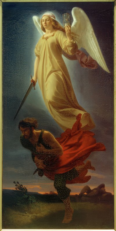 A.Rethel、Nemesis（犯罪と正義） 作： Alfred Rethel