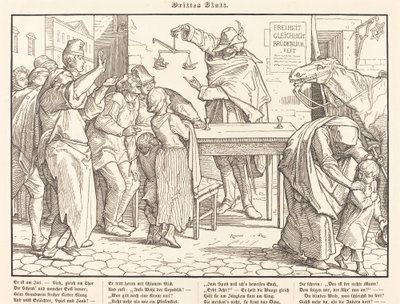 また、死のダンス III 作： Alfred Rethel
