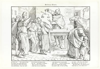 死の舞踏、プレートIII 作： Alfred Rethel