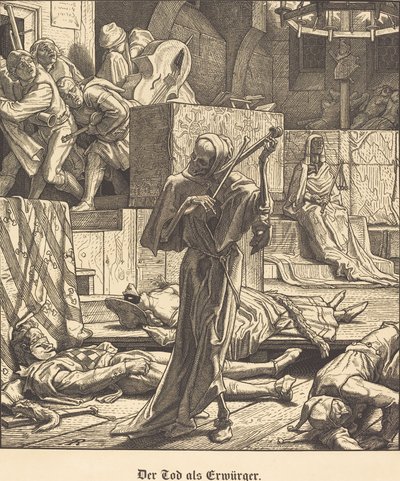 デス・アズ・ストラングラー 作： Alfred Rethel