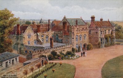 ゲートハウスのバトル修道院 作： Alfred Robert Quinton