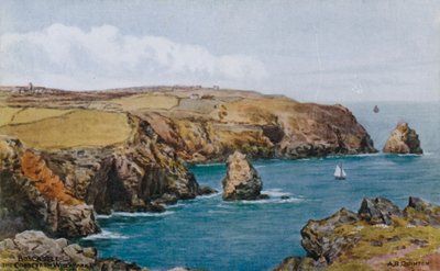 ボスキャッスル、ウィラパークPから海岸 作： Alfred Robert Quinton
