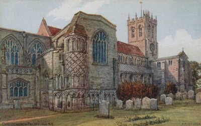 NEのクライストチャーチ修道院 作： Alfred Robert Quinton