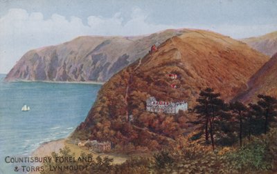 Countisbury Foreland and Torrs、リンマス、デボン 作： Alfred Robert Quinton
