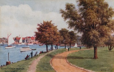 Everett Park、オールトン、ローストフト 作： Alfred Robert Quinton