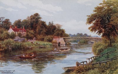 Holt Fleet、Nr Worcester 作： Alfred Robert Quinton