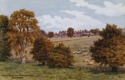 Knole Park、Sevenoaks、Tonbridge Roadから 作： Alfred Robert Quinton