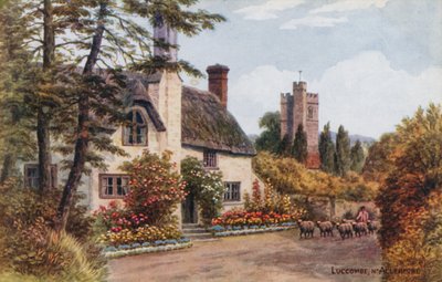 Luccombe、Nr Allerford 作： Alfred Robert Quinton