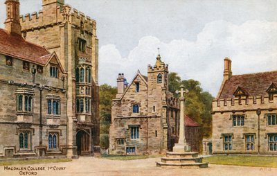 マグダーレンカレッジ、ファーストコート、オックスフォード 作： Alfred Robert Quinton