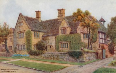 メアリーアンダーソンの家、ブロードウェイウスターシャー 作： Alfred Robert Quinton