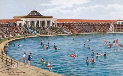 新しい海水浴湖、サウスポート 作： Alfred Robert Quinton