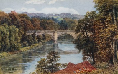 Prebends Bridge、ダーラム 作： Alfred Robert Quinton