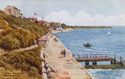 東を望む遊歩道、ドーバーコート湾 作： Alfred Robert Quinton