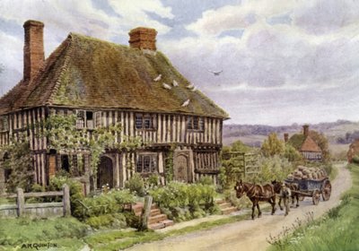 ケント州テンターデン近くの小さなハイス 作： Alfred Robert Quinton