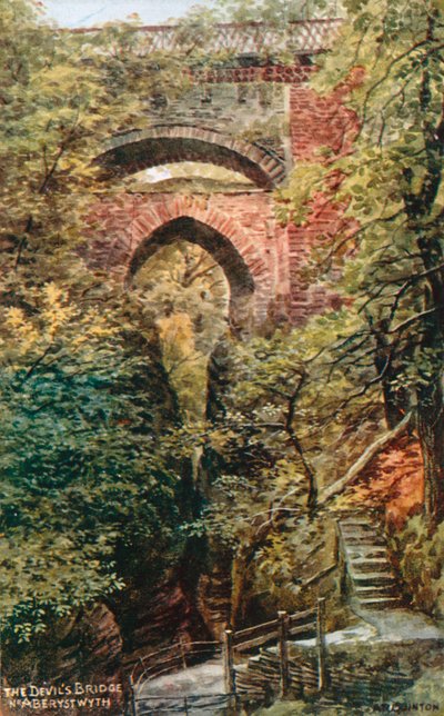 悪魔の橋、Nr。アベリストウィス 作： Alfred Robert Quinton