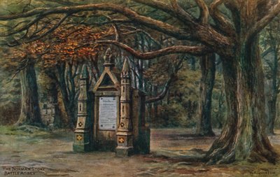 ノーマンストーン、バトル修道院 作： Alfred Robert Quinton