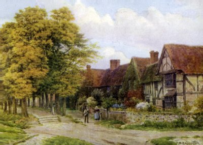 The Priory, Steventon, Berks（カラーリトグラフ版 作： Alfred Robert Quinton