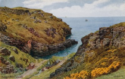 ティンタジェル、コーブ、島 作： Alfred Robert Quinton