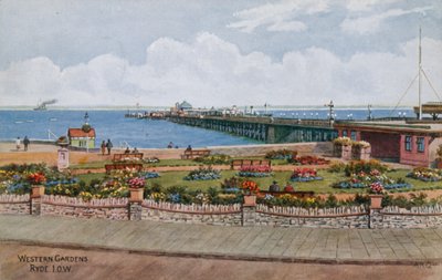ウエスタンガーデンズ、ライドIOW 作： Alfred Robert Quinton
