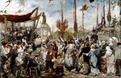 1880年7月14日、19世紀後半から20世紀。 作： Alfred Roll