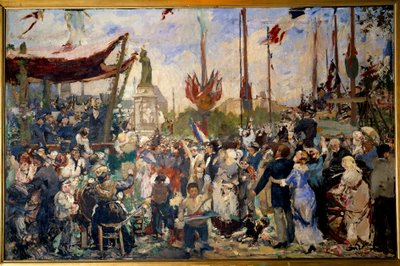 第三共和政：」7月14日 作： Alfred Roll