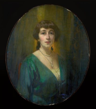 見知らぬ女性の肖像 作： Alfred Rudolfowitsch Eberling