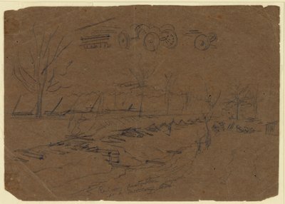 軍事芸術としての鉄道破壊 作： Alfred Rudolph Waud