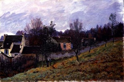 ルーヴシエンヌの秋 作： Alfred Sisley