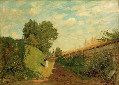 庭 作： Alfred Sisley