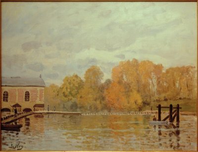 マーリーの洪水 作： Alfred Sisley