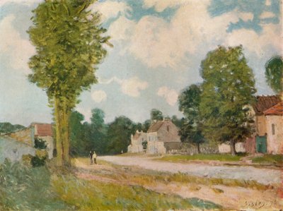 ルートベルサイユ、19世紀、1929 作： Alfred Sisley