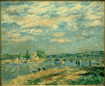 ポンドセーヴル 作： Alfred Sisley