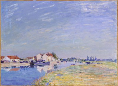 サン・マメス 作： Alfred Sisley