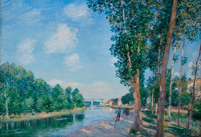 聖マム、6 月のソレイユ - アルフレッド・シスレー (1839-1899) の絵画 作： Alfred Sisley