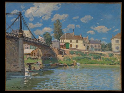  作： Alfred Sisley